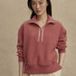 Varley Roselle Half Zip Fleece- Mauvewood