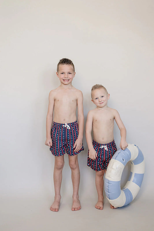 Americana Swim Shorts