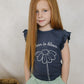Born to Bloom Ruffle Tee