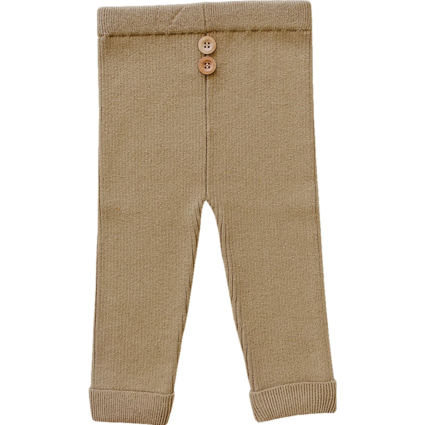 Knit Leggings- Toffee