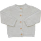 Oatmeal Knit Button Down Cardigan