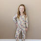 Dusty Rose Bunny Bamboo Cozy Set