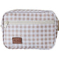 Tan Gingham Mini Fanny Pack