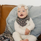 Olive Bloom Classic Muslin Bib