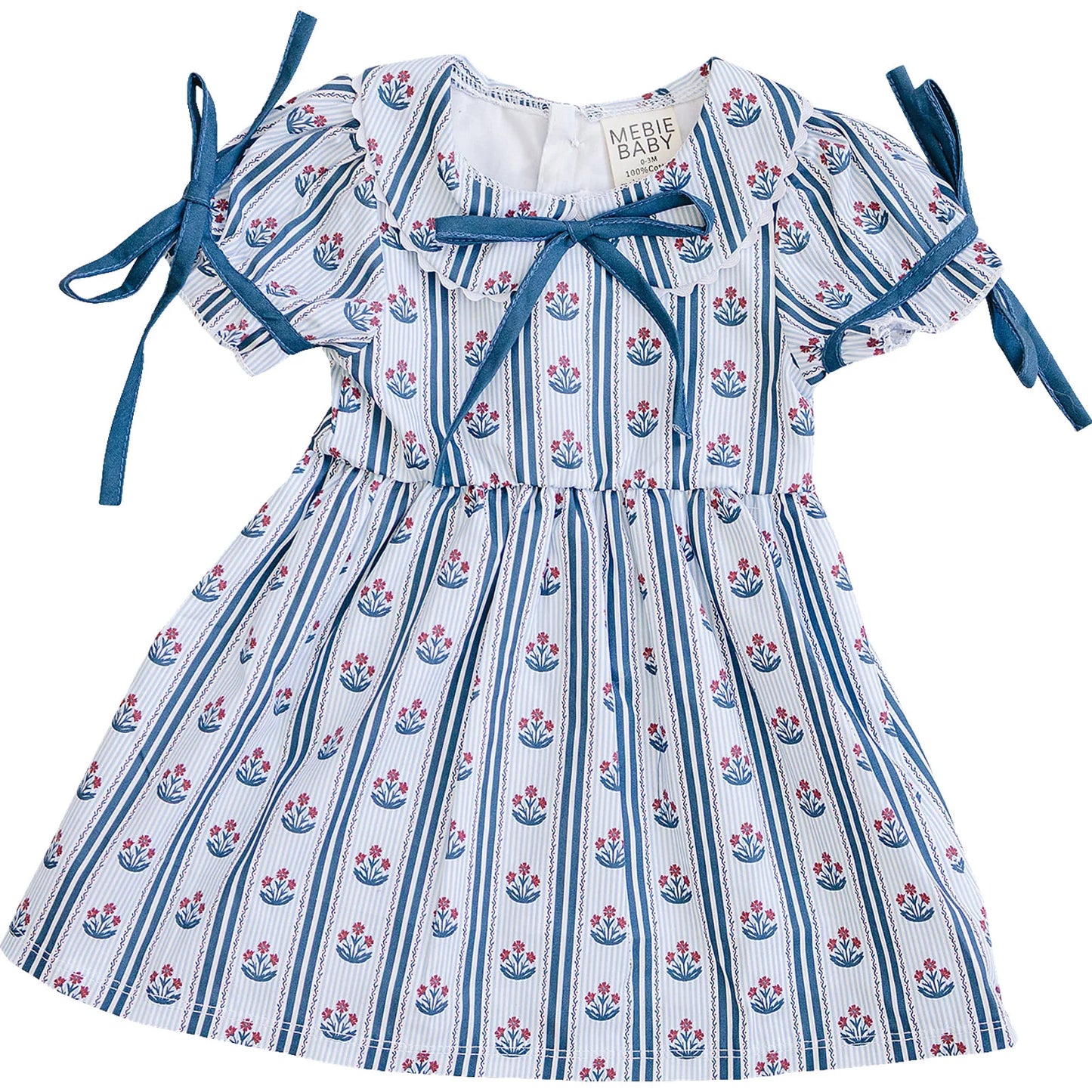 Block Print Floral Dress