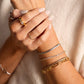 Gold Paper Clip Chain Bracelet