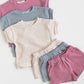 Organic Baby & Kids Ali Waffle Tee - Punch