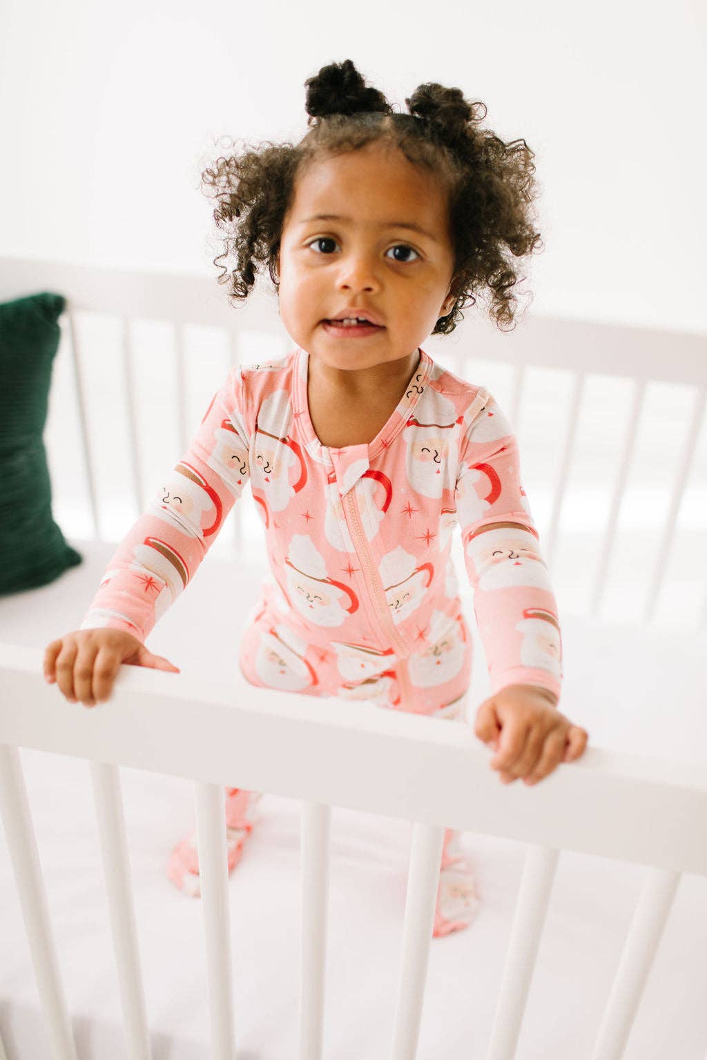Zippy Bamboo Baby Pajama- Santa Cocoa