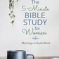 The 5-Minute Bible Study for Women: Mornings in God's Word