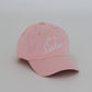 Big Sister Pink Twill Hat
