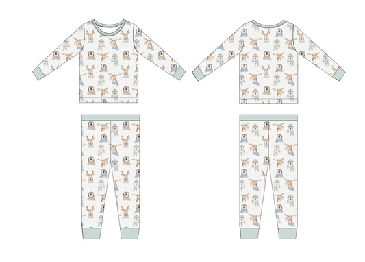 Winter Friends Pajama Set