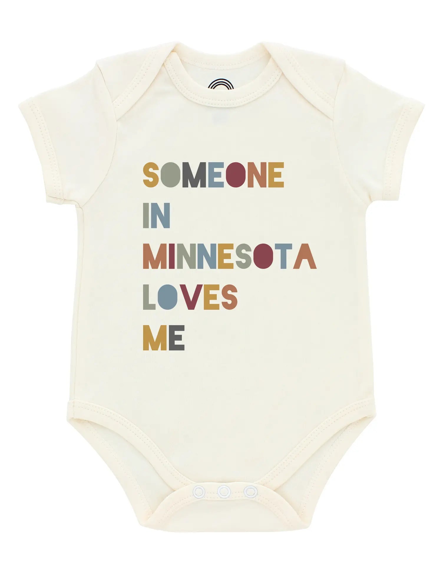 Someone in Minnesota Loves Me Baby Onesie - Lulie