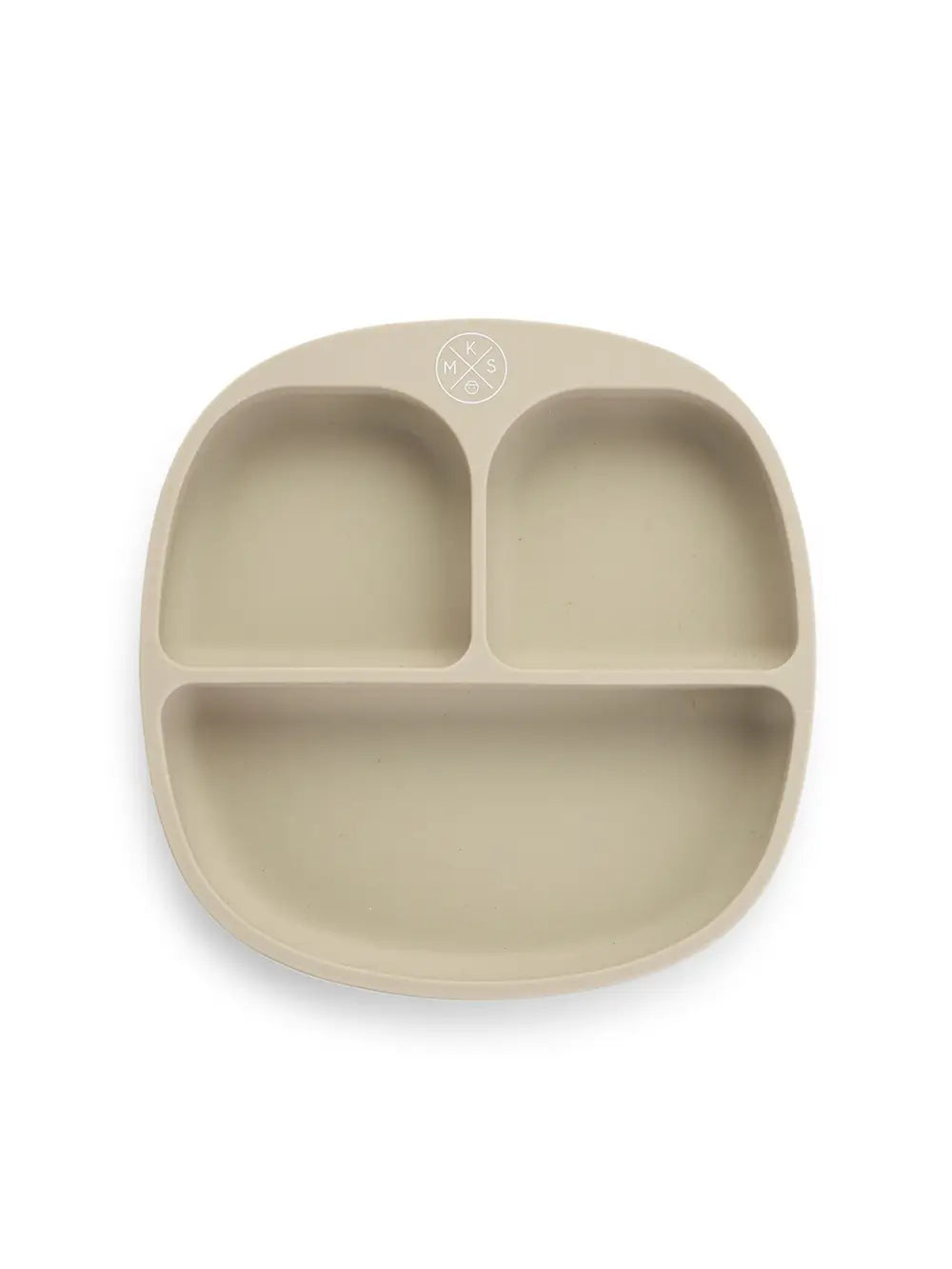 Silicone Suction Kids Plate w/ Dividing Sections - Lulie