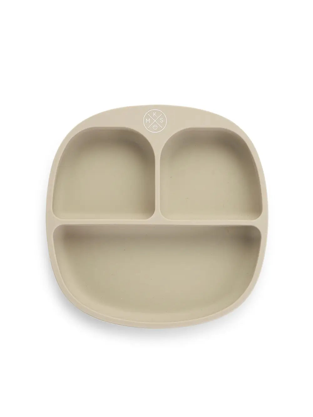 Silicone Suction Kids Plate w/ Dividing Sections