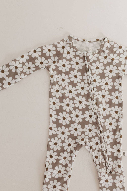 Bamboo Zip Pajamas- Darlin'