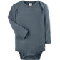 Organic Baby Long Sleeve Classic Bodysuit - Harbor - Lulie