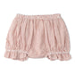 Organic Smocked Top And Bloomer Set - Coral Stripes