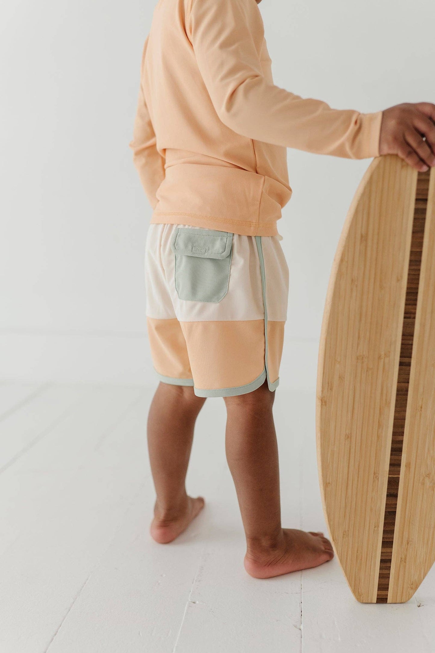 Babysprouts Boy's Colorblock Swim Shorts