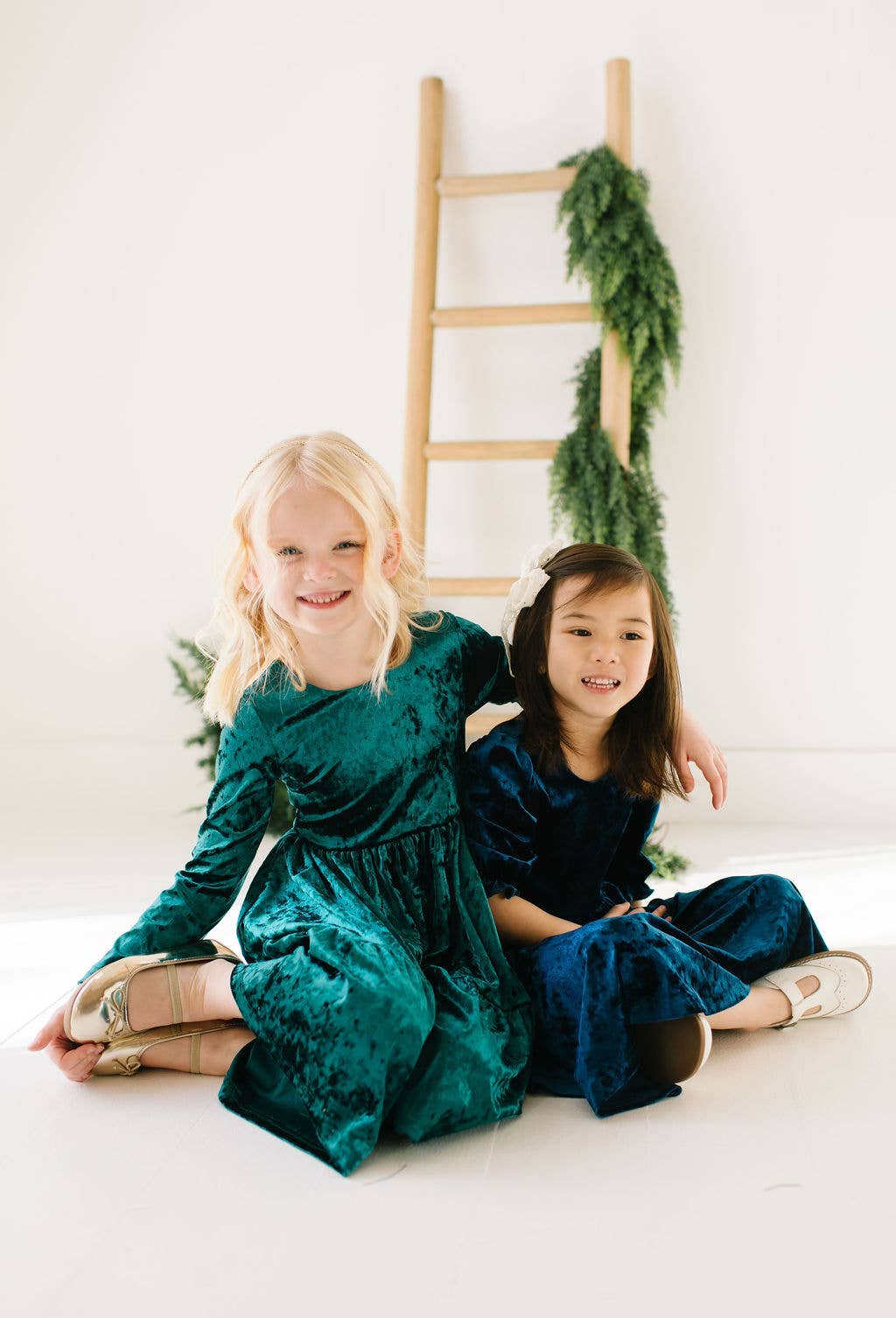 Pippa Dress- Crushed Blue