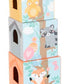Small Foot Wooden Toys Pastel Animals Stacking Tower