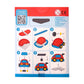 Creatibles Air Dry Clay Car Kit - Zoomie Racecar