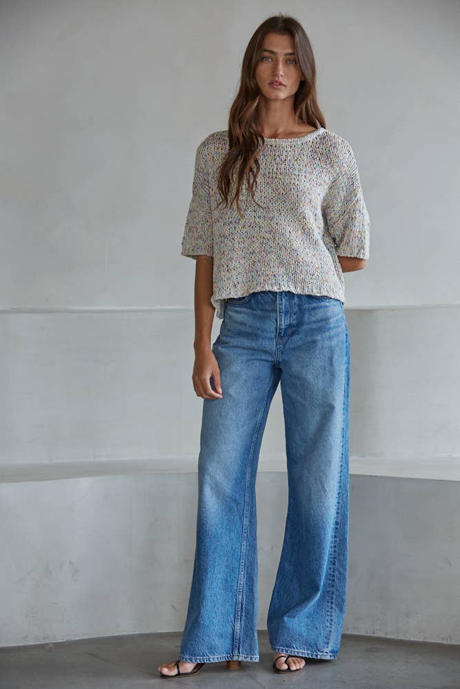 Short Sleeve Sweater