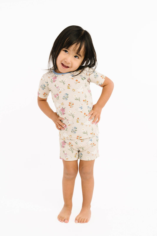 Garden Goose Bamboo Shorts Set