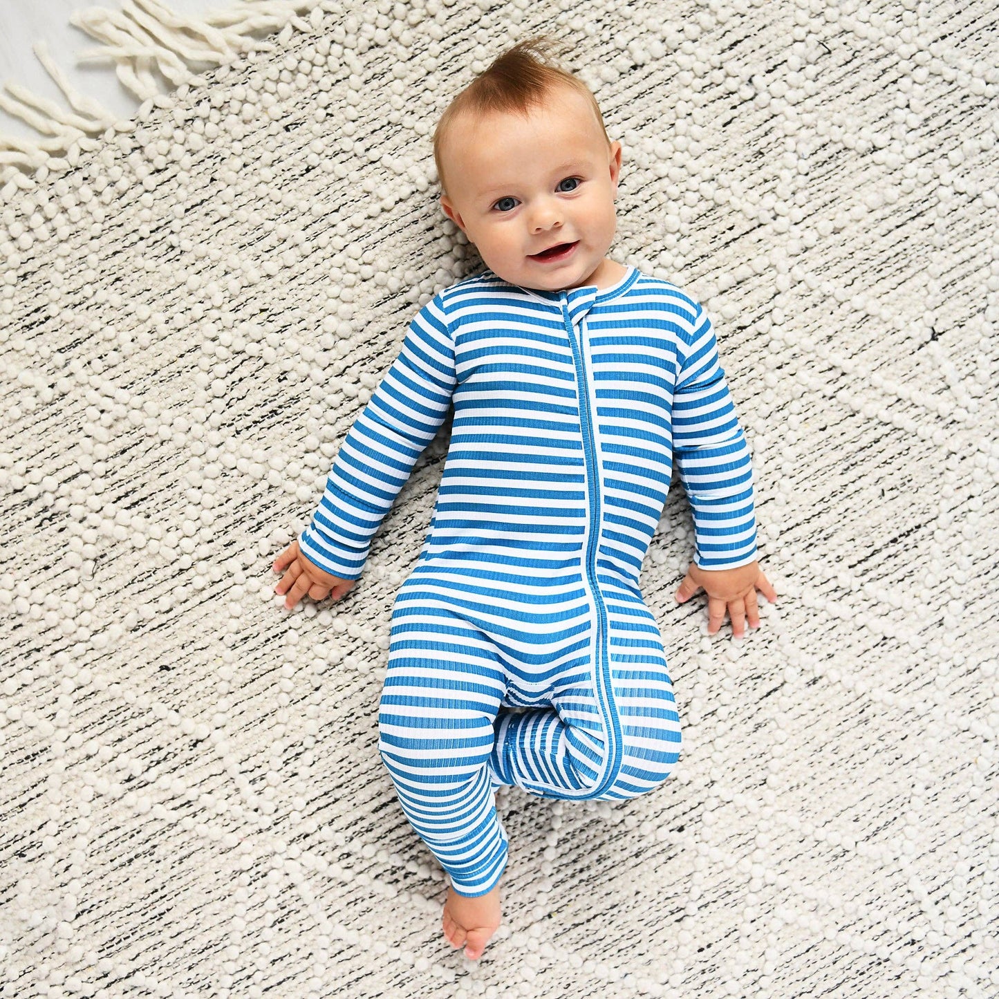 Cooper Ribbed Zip Bamboo Sleeper