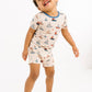 Nautical Sail Bamboo Shorts Set