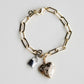 Gold Paper Clip Chain Bracelet