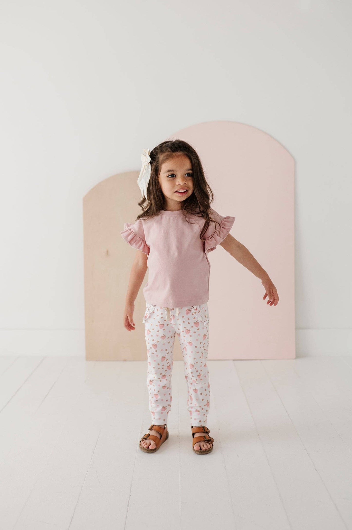 Ruffle Sleeve Top