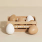 Farm Eggs Wooden Market Crate