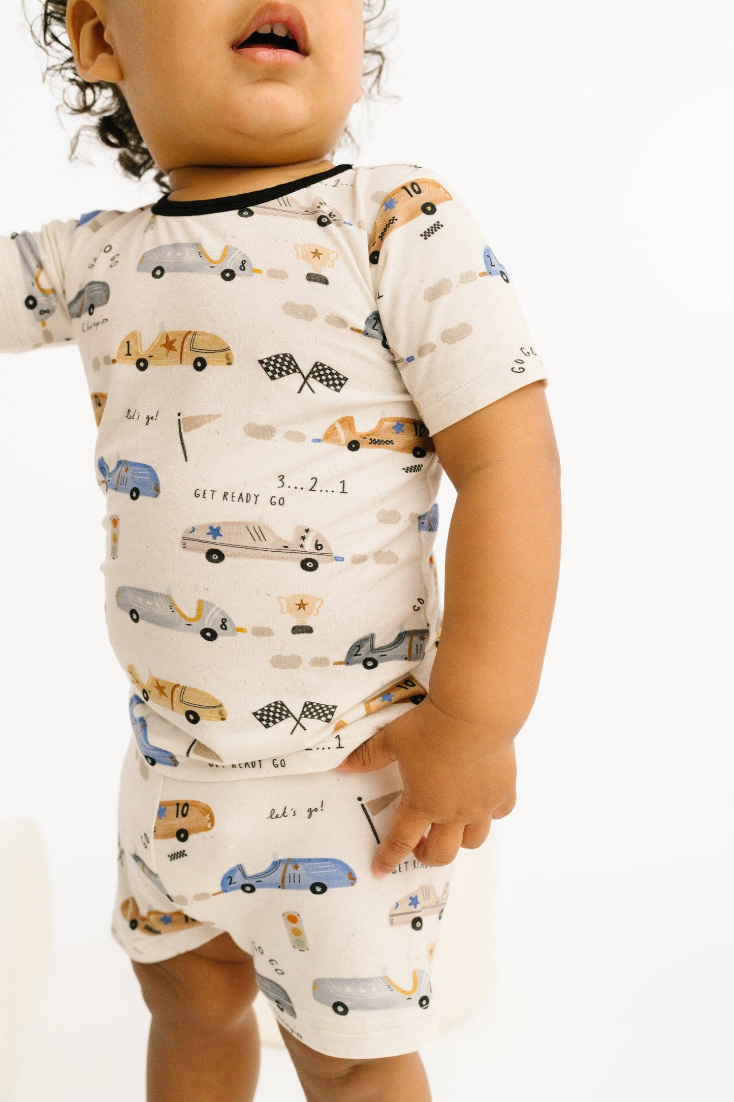 Speedway Bamboo Shorts Set