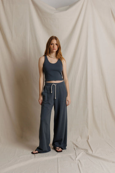 Noa French Terry Pocket Pants- Turbulence