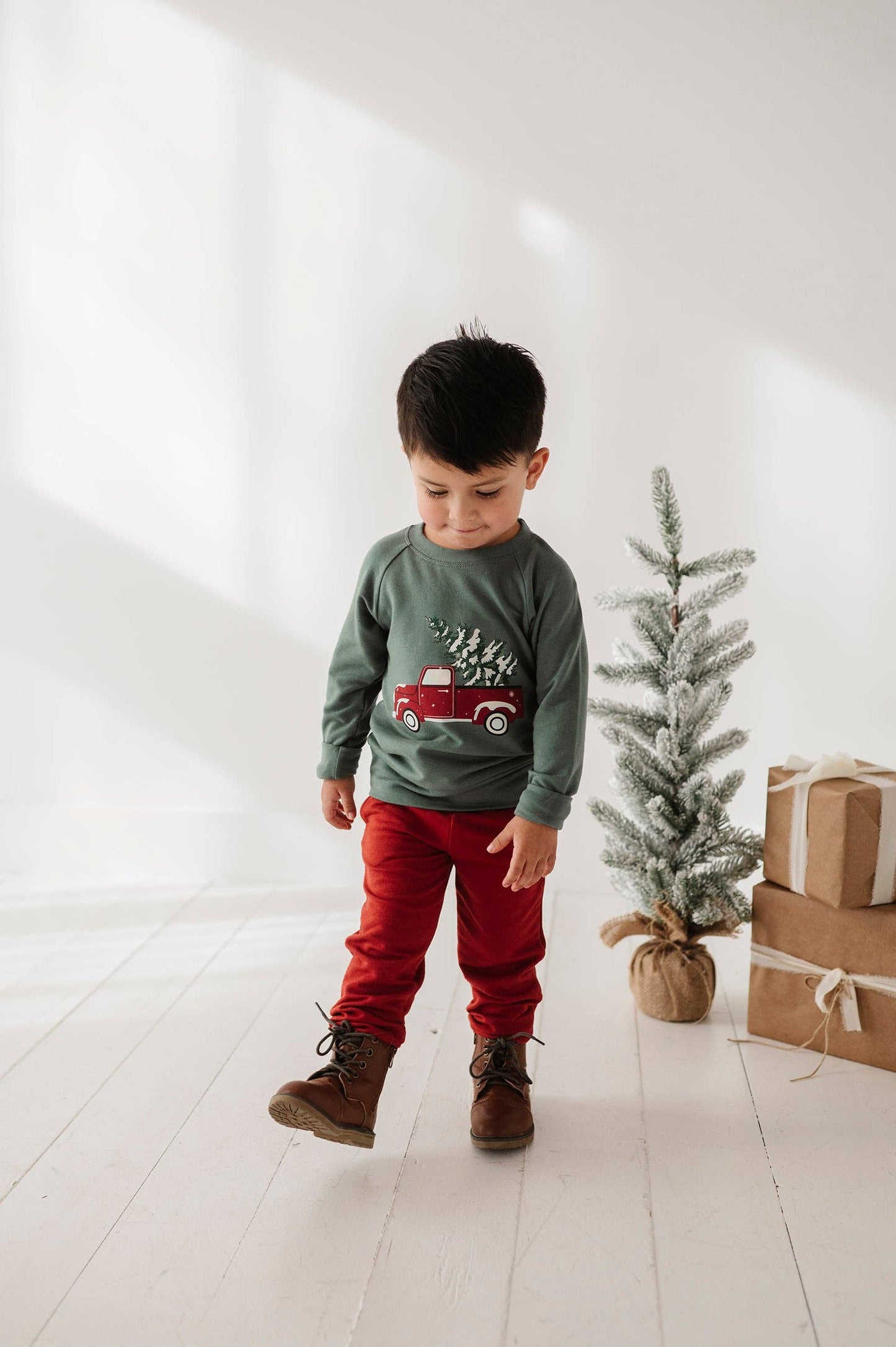 Raglan Holiday Sweatshirt