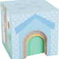 Small Foot Wooden Toys Pastel Animals Stacking Tower