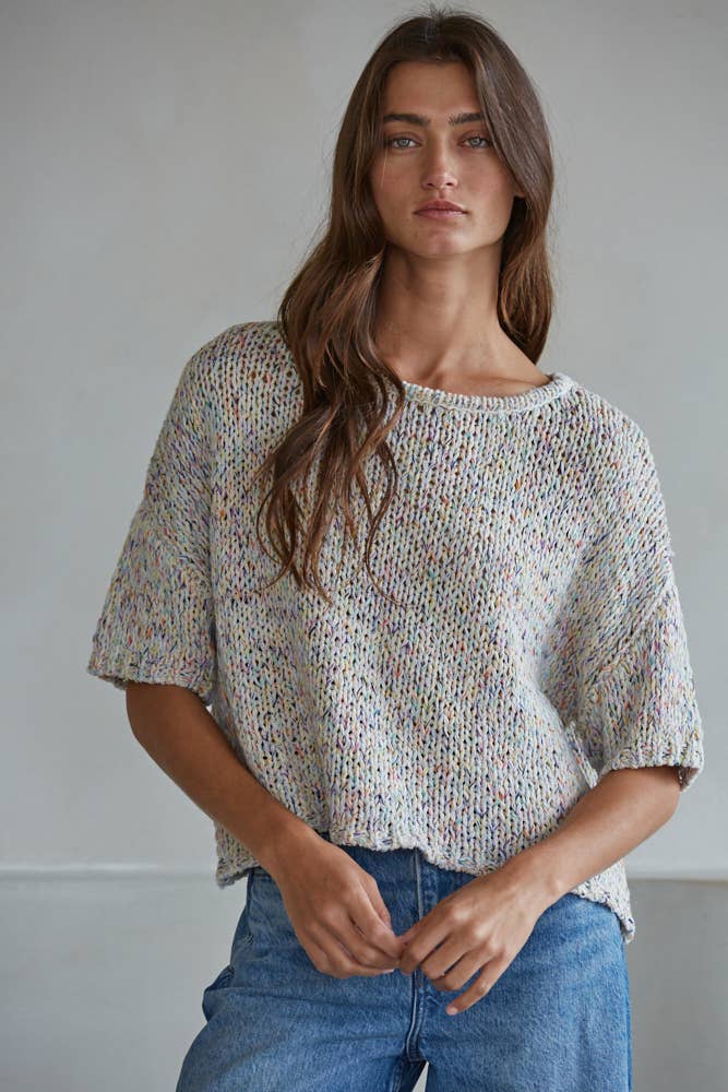 Short Sleeve Sweater