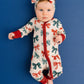 Patriotic Bows Bamboo Sleeper