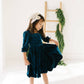 Pippa Dress- Crushed Blue
