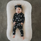 Bamboo Zip Pajamas- Polka Dot