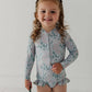 Girl's Ruffle Rash Guard Swimsuit