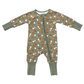 Bamboo Zip Romper- Cookies 'n Milk
