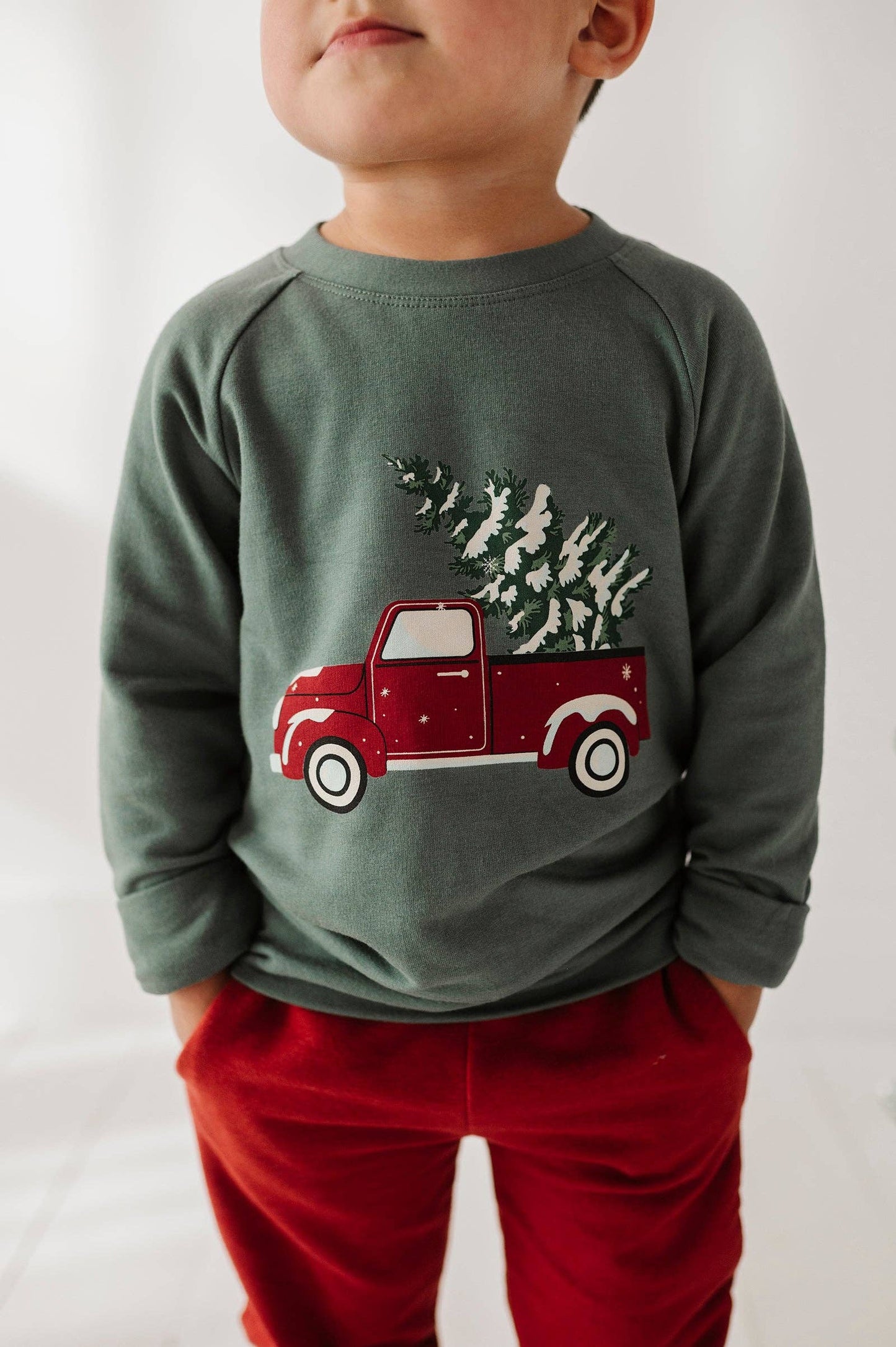 Raglan Holiday Sweatshirt