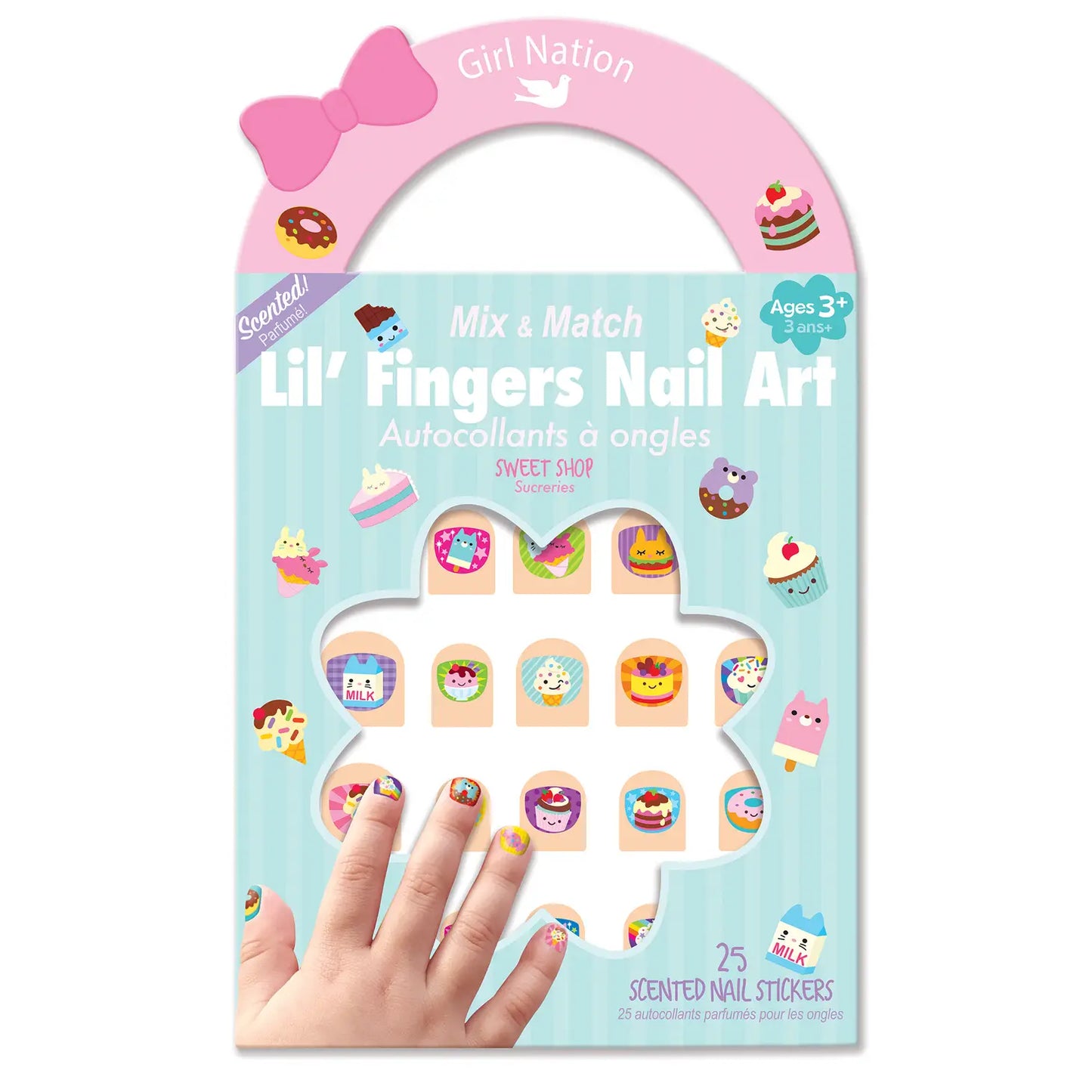 Lil Fingers Nail Art- Sweet Shop