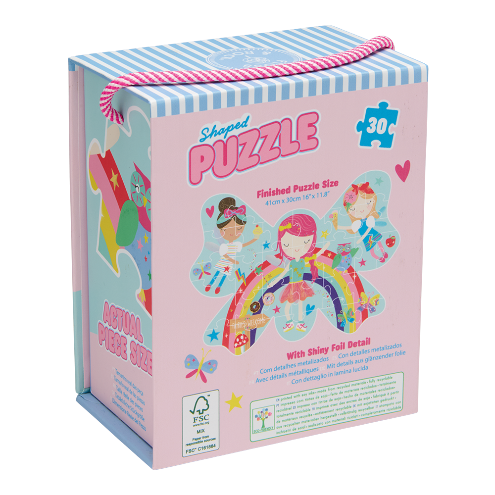Rainbow Fairy 30pc Shaped Puzzle