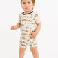 Speedway Bamboo Shorts Set