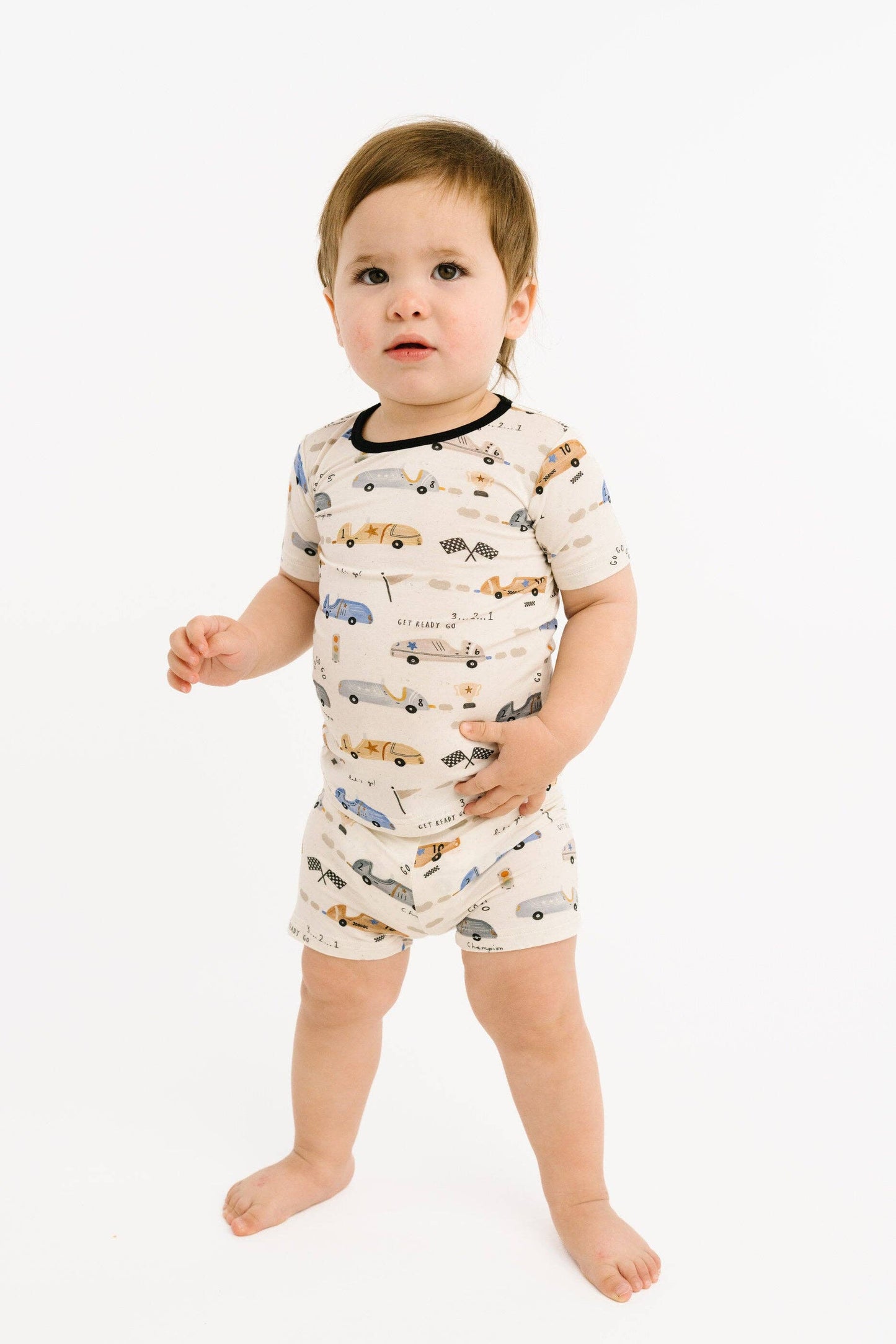 Speedway Bamboo Shorts Set