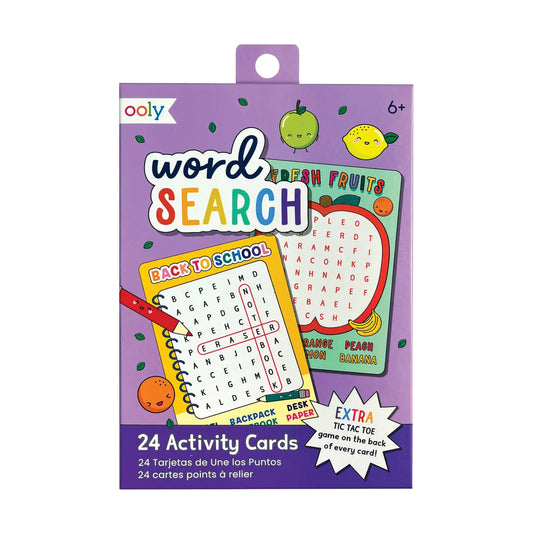 Word Search Activity Cards - Set of 24 - Lulie