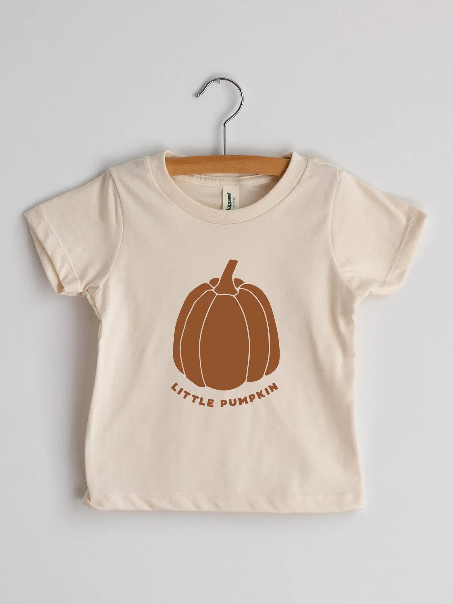 Little Pumpkin Cream Organic Baby & Kids Tee
