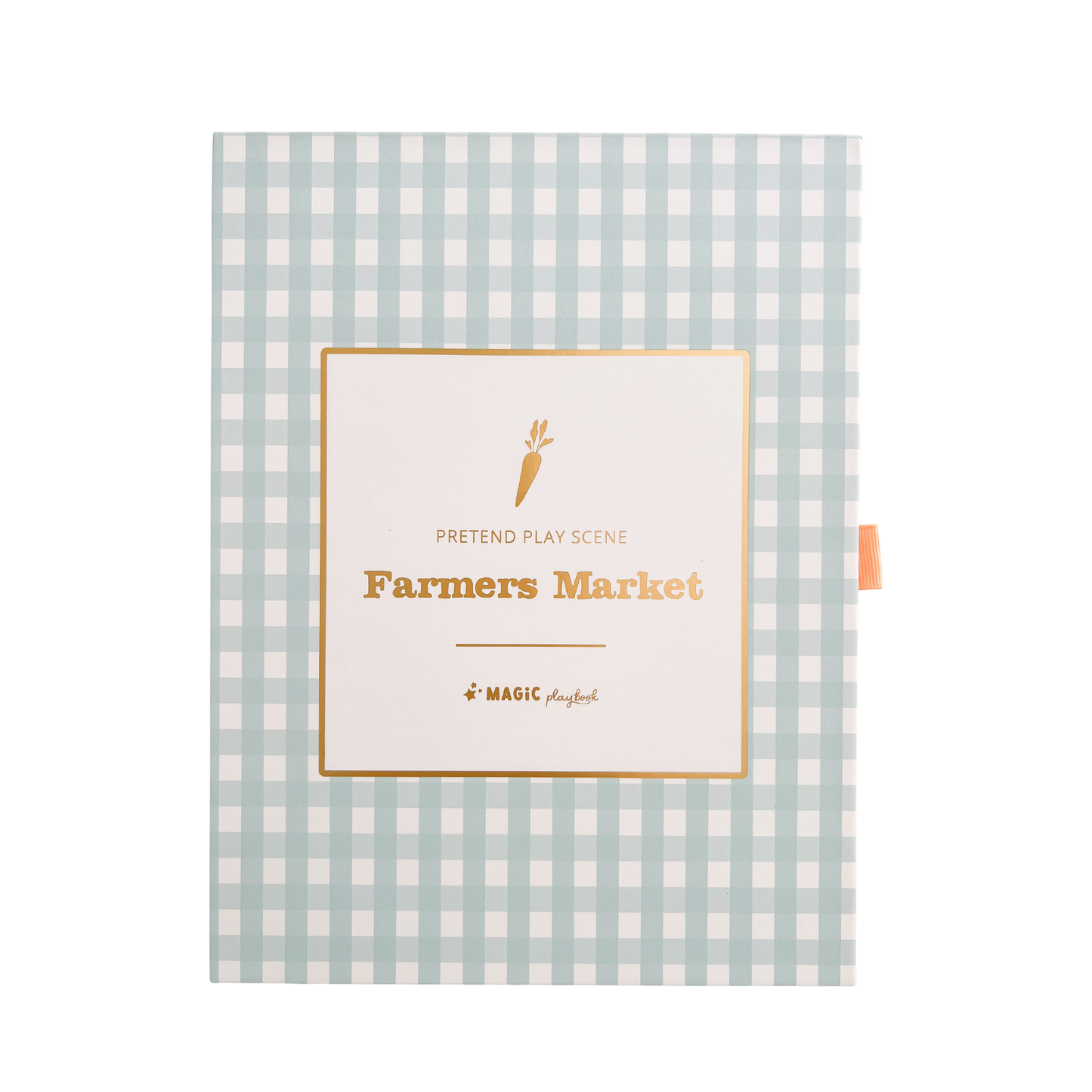 Farmer's Market Fabric Play Scene Imaginative Role-Play Toy